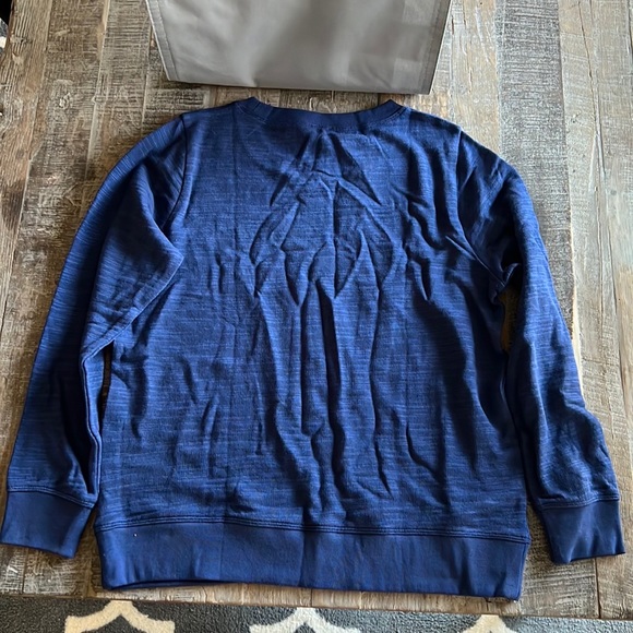 NWT J Crew Factory Cotton Terry Crewneck Sweatshirt Size Small - Picture 3 of 4